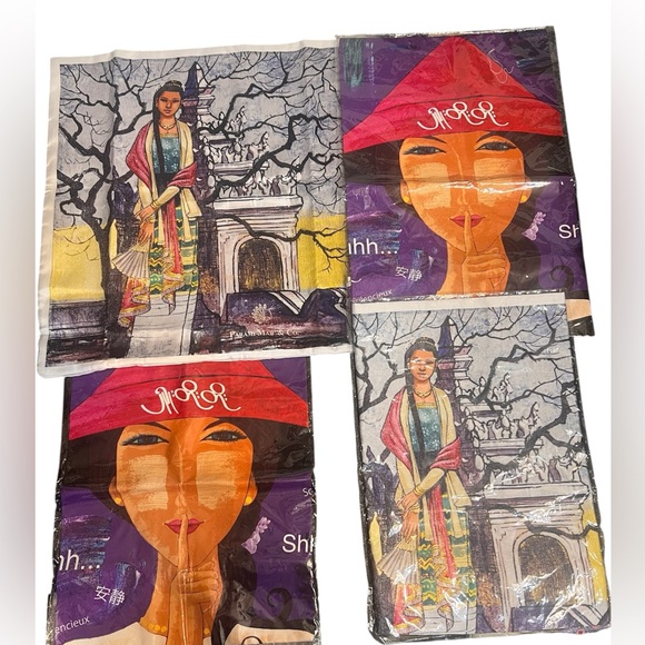 Parami Maw & Co. Decorative 19x19 Throw Pillow Covers - Set of 4 - NWT - Picture 2 of 8